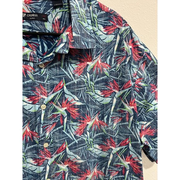 Cremeieux Classics Mens Hawaiian Shirt Tropical Print Short Sleeve Sz XXL - Picture 4 of 9